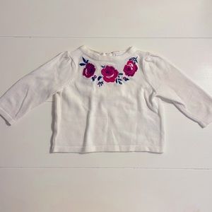 Floral sweater for baby girl - Janie & Jack